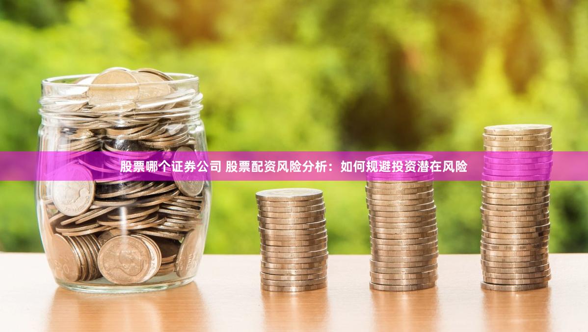 股票哪个证券公司 股票配资风险分析：如何规避投资潜在风险